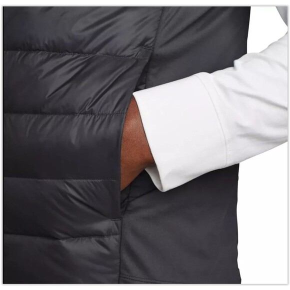 Eddie Bauer Down Vest GRAY 550 Fill Power Storm Repel Classic Fit Zip Pocket XXL - Picture 5 of 8